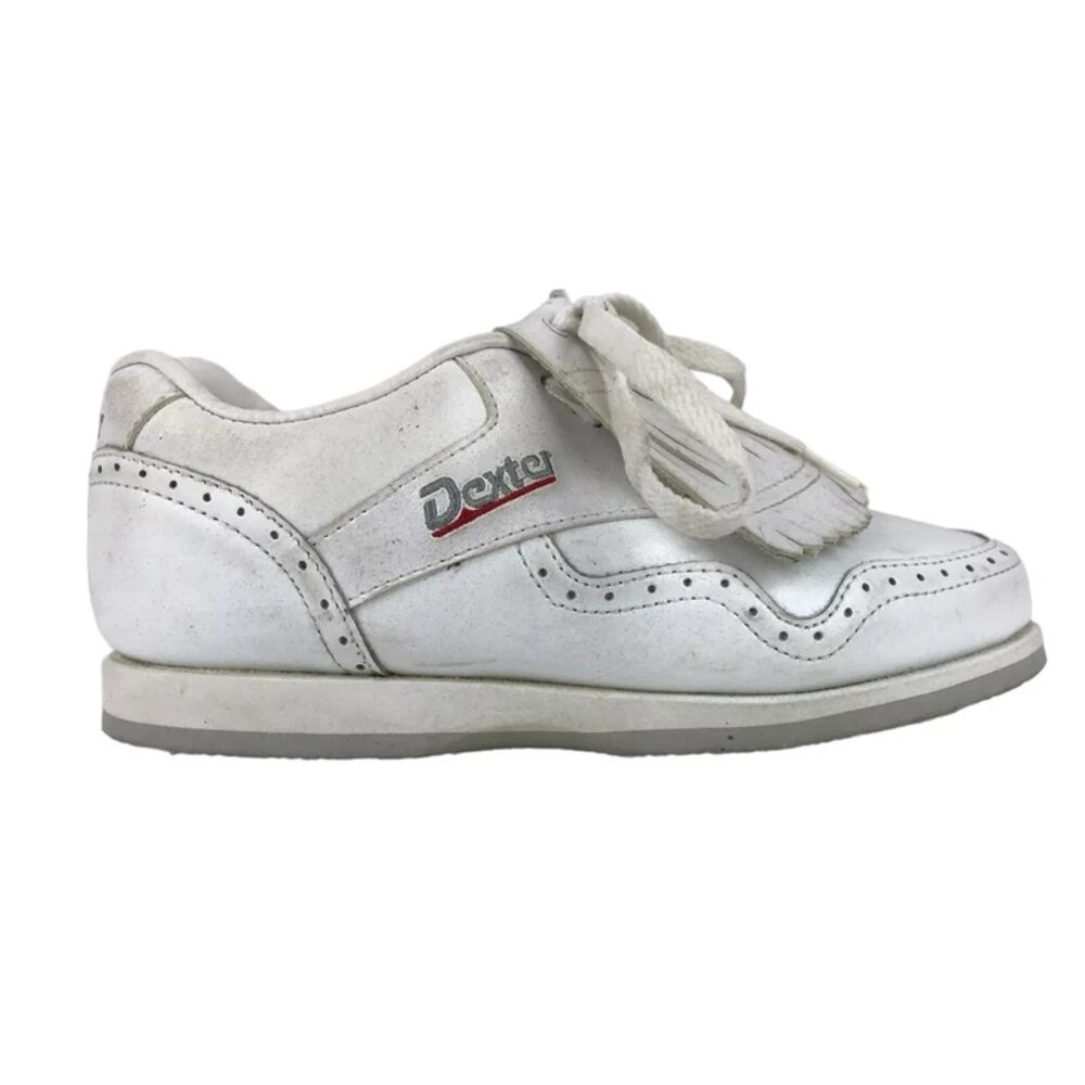 Dexter Womens White Bel Air II F934-9 Athletic Lace Up Golf Shoes Size US 7.5M